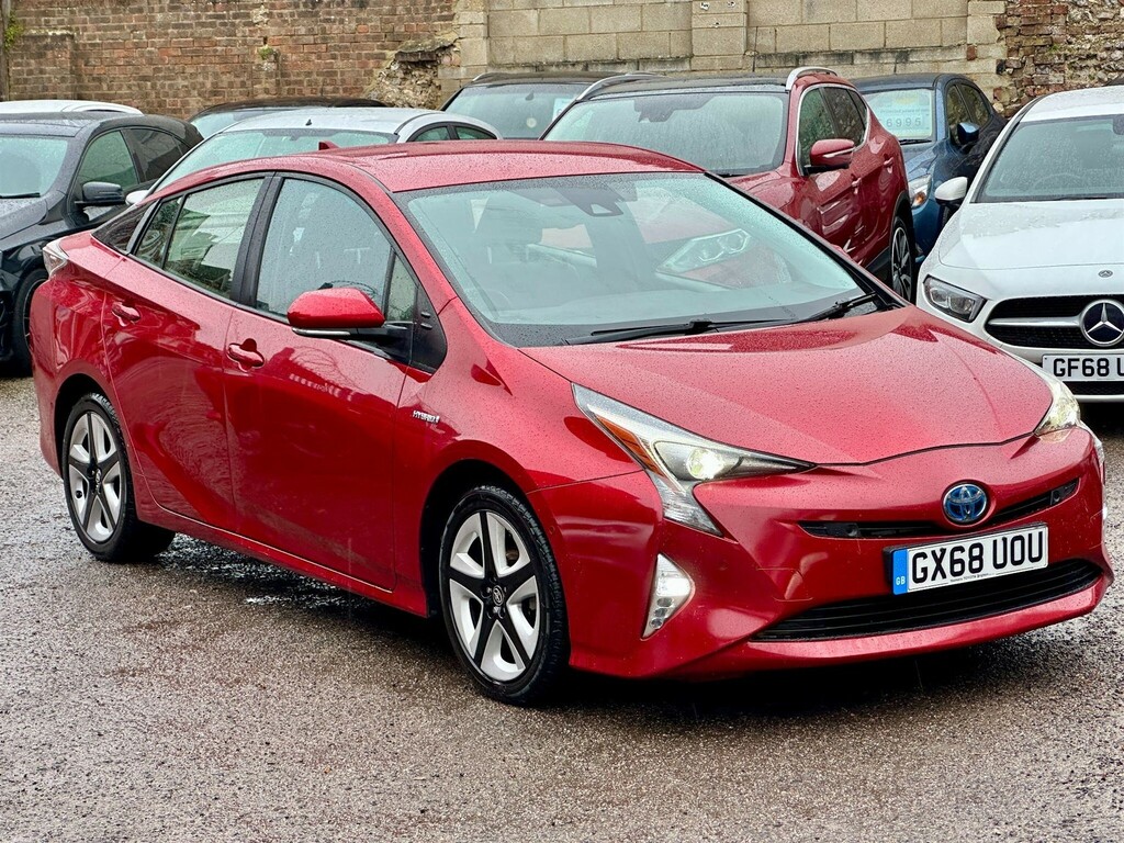 Toyota Prius Hatchback GX68UOU Red #5