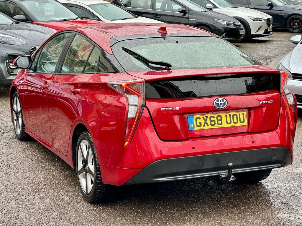 Toyota Prius Hatchback GX68UOU Red #4