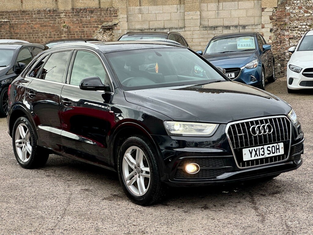 Audi Q3 Q3 S Line Tdi Quattro YX13SOH Black #5
