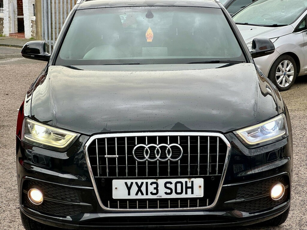 Audi Q3 Q3 S Line Tdi Quattro YX13SOH Black #2