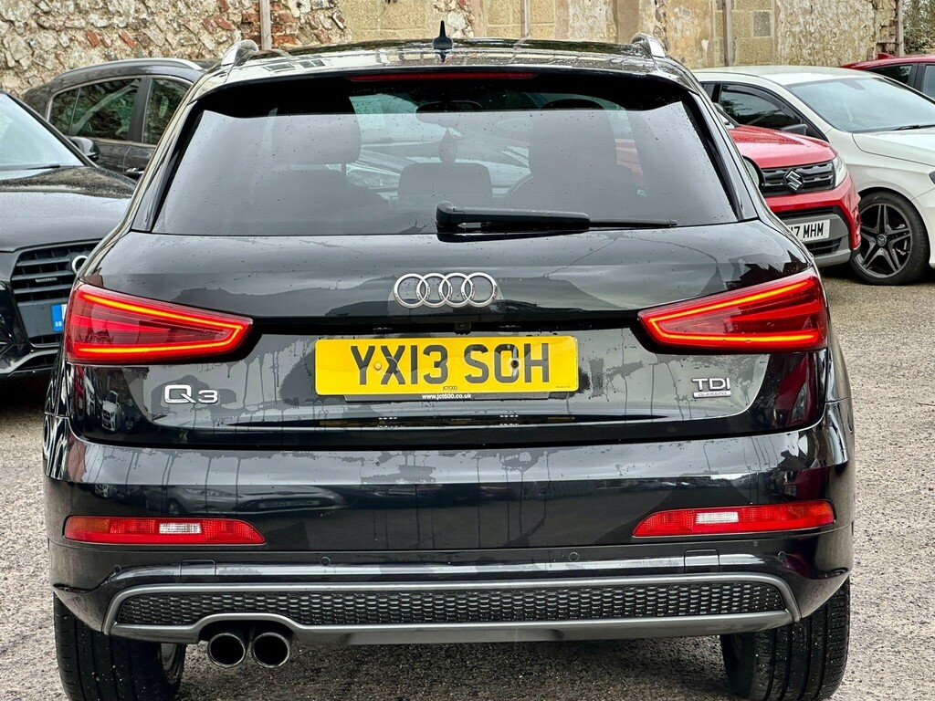 Audi Q3 Q3 S Line Tdi Quattro YX13SOH Black #6