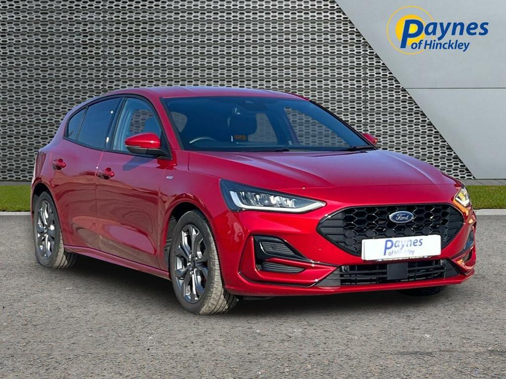Ford Focus 1.0T Ecoboost Mhev St-line Dct Euro 6 Ss Red