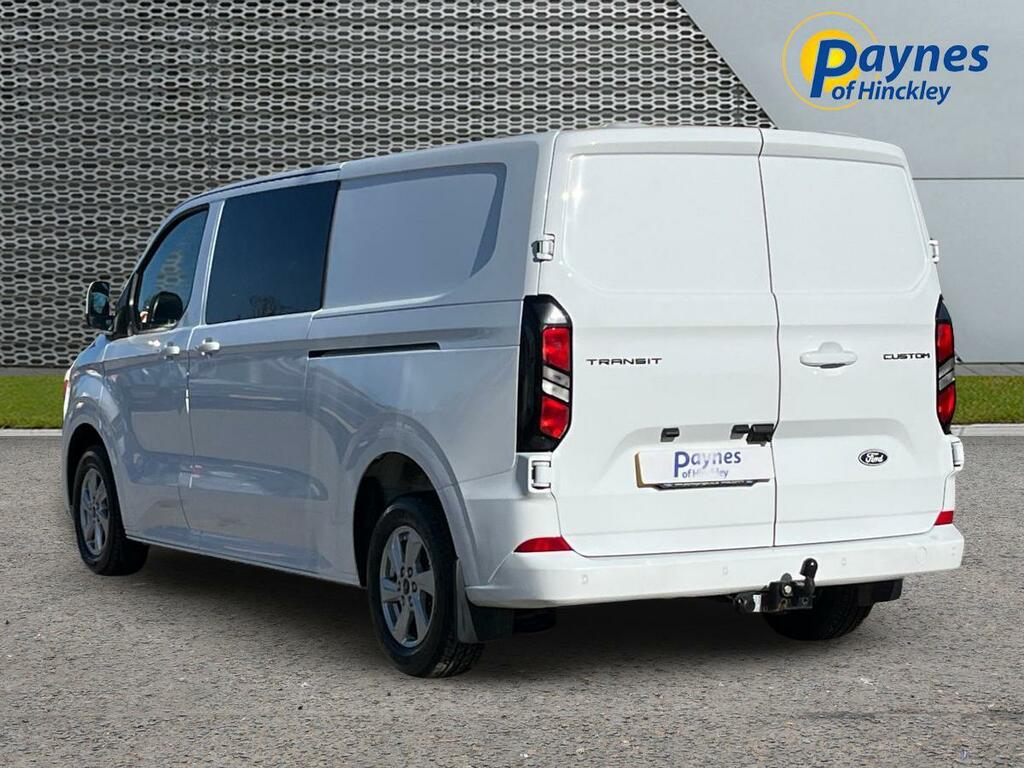 Ford Transit Custom 2.0 320 Ecoblue Limited Crew Van L2 H1 Euro 6 KX74ONB White #5