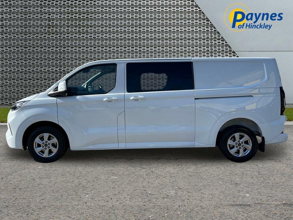 Ford Transit Custom 2.0 320 Ecoblue Limited Crew Van L2 H1 Euro 6 KX74ONB White #6