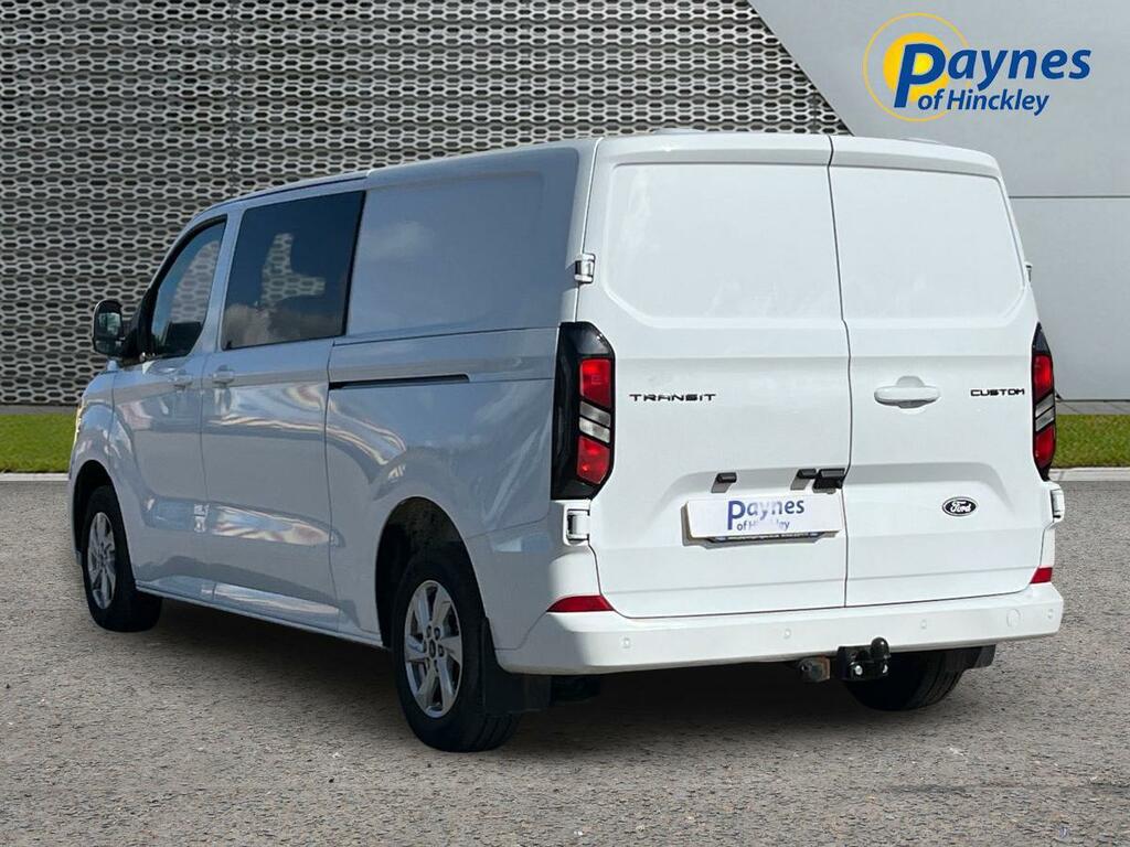 Ford Transit Custom 2.0 320 Ecoblue Limited Crew Van L2 H1 Euro 6 Ss KX74ONF White #5