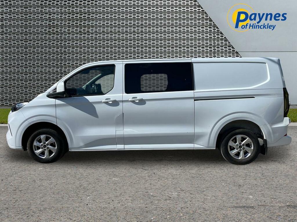 Ford Transit Custom 2.0 320 Ecoblue Limited Crew Van L2 H1 Euro 6 Ss KX74ONF White #6