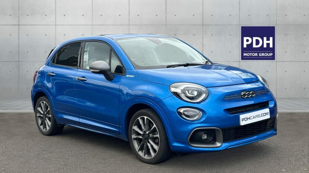 Fiat 500X 1.5 Hybrid 48V Sport Ddct Blue