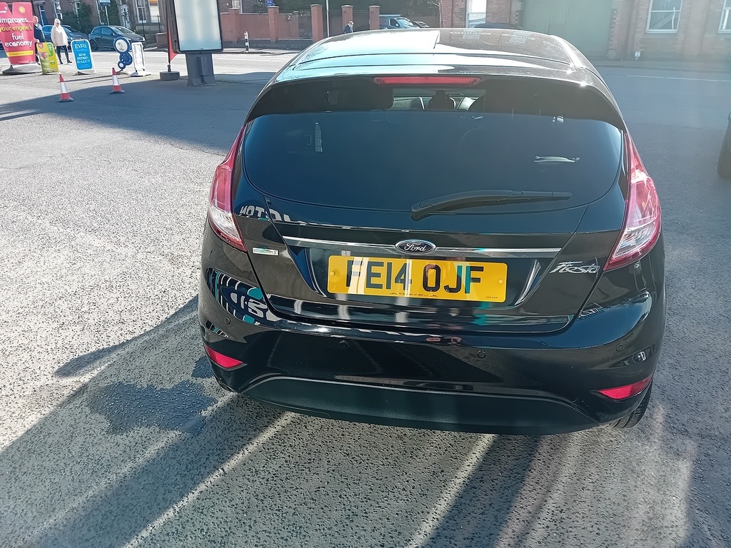 Ford Fiesta 1.0T Ecoboost Titanium X Hatchback Manu FE14OJF Black #5
