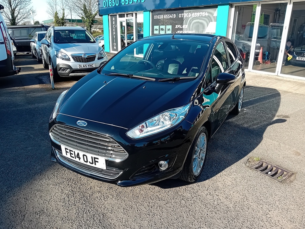 Ford Fiesta 1.0T Ecoboost Titanium X Hatchback Manu FE14OJF Black #2