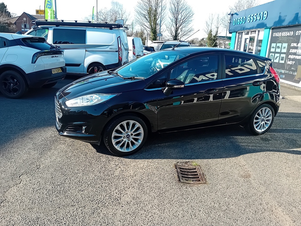 Ford Fiesta 1.0T Ecoboost Titanium X Hatchback Manu FE14OJF Black #3
