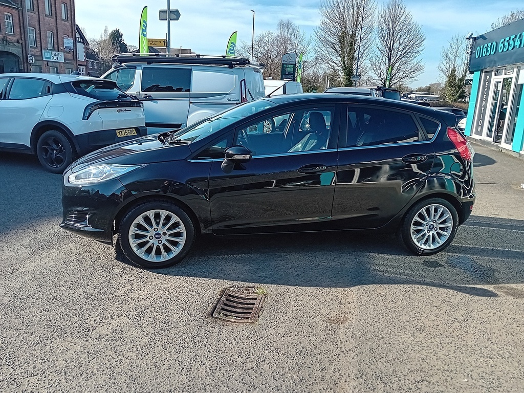 Ford Fiesta 1.0T Ecoboost Titanium X Hatchback Manu FE14OJF Black #4