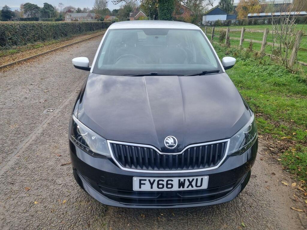 Skoda Fabia Hatchback 1.0 Colour Edition Euro 6 Ss 201 FY66WXU Black #5