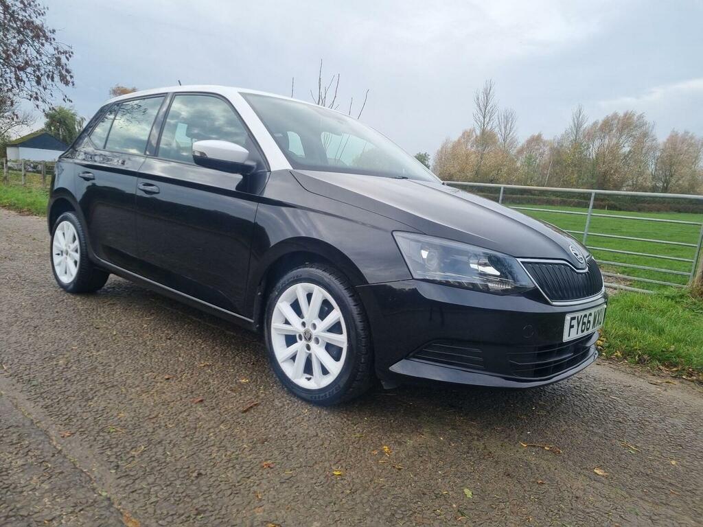 Skoda Fabia Hatchback 1.0 Colour Edition Euro 6 Ss 201 Black