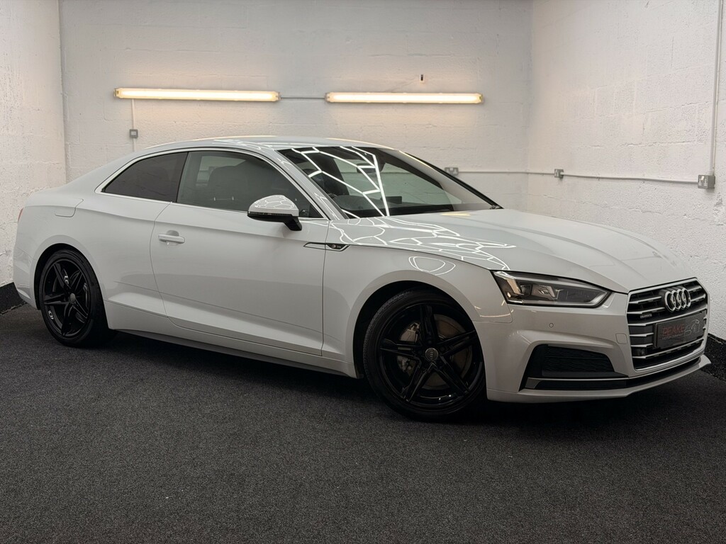 Audi A5 2.0 Tdi S Line VN17NZA White #2