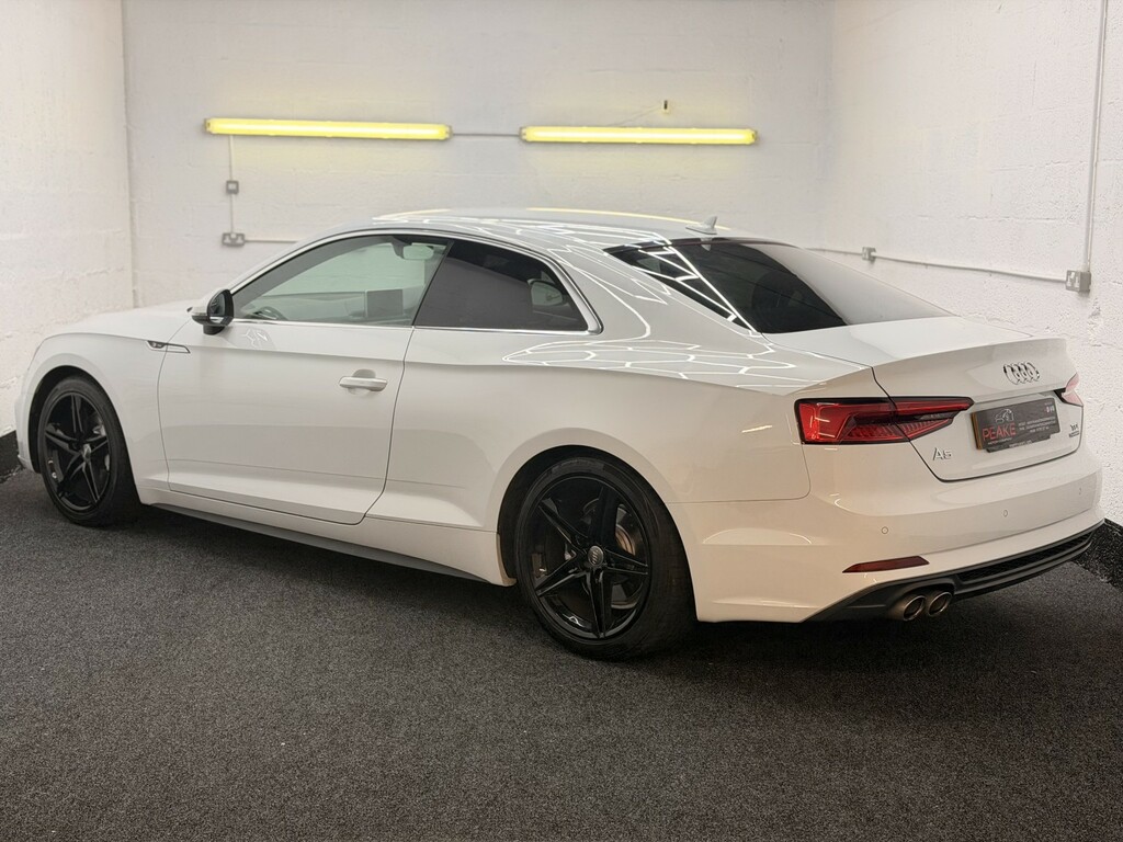 Audi A5 2.0 Tdi S Line VN17NZA White #4
