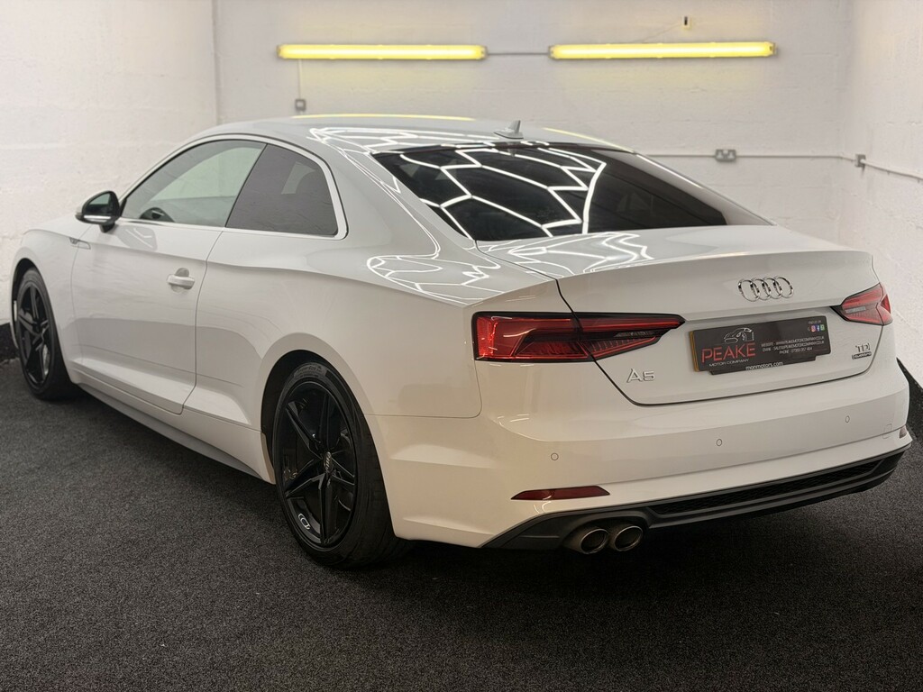 Audi A5 2.0 Tdi S Line VN17NZA White #3
