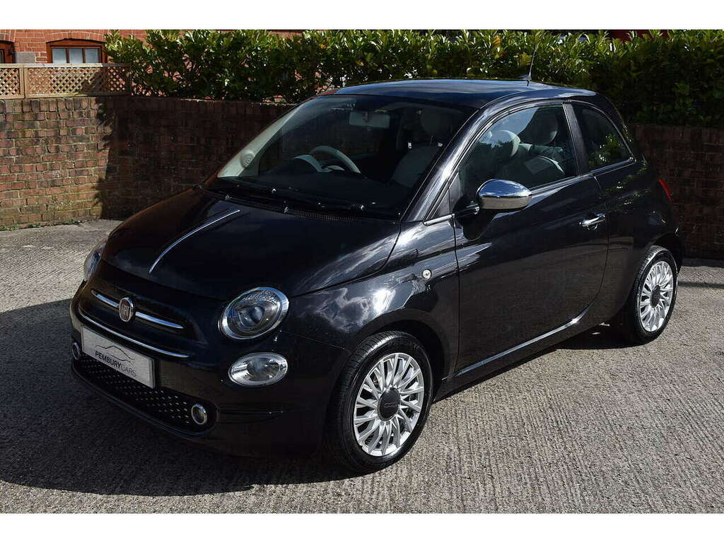Fiat 500 Mhev Lounge LK70GVX Black #4