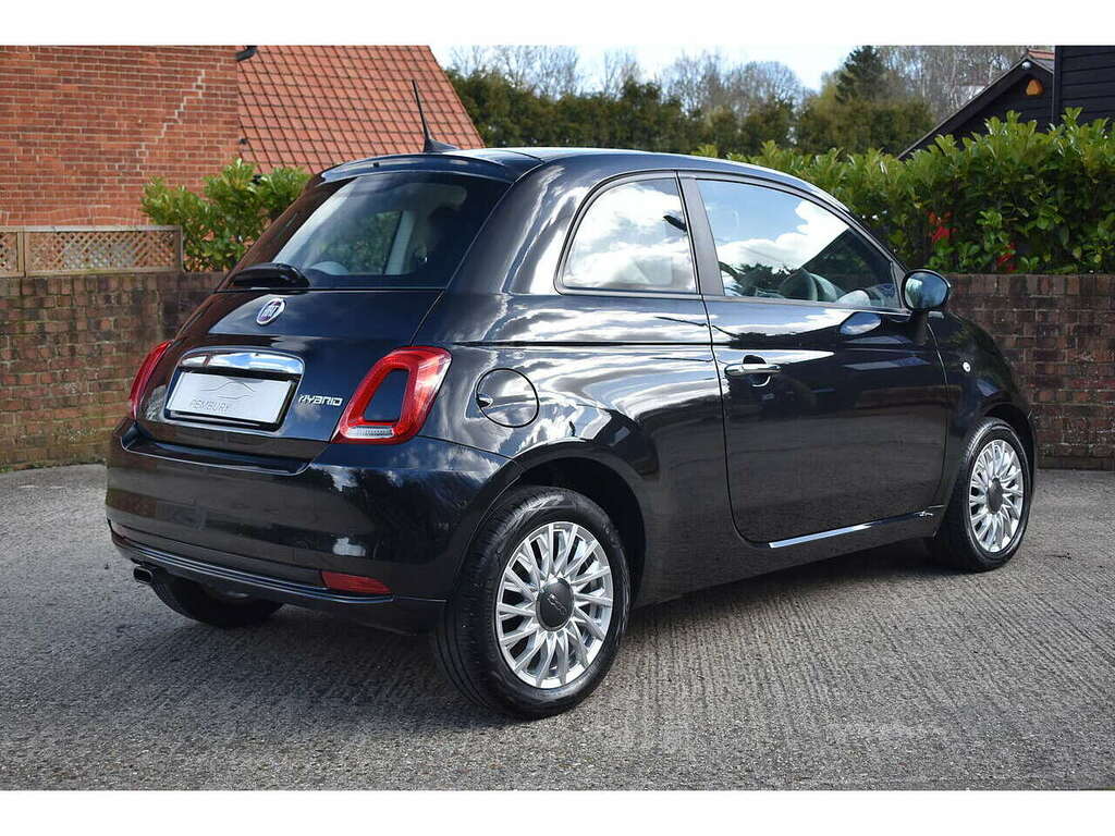 Fiat 500 Mhev Lounge LK70GVX Black #2