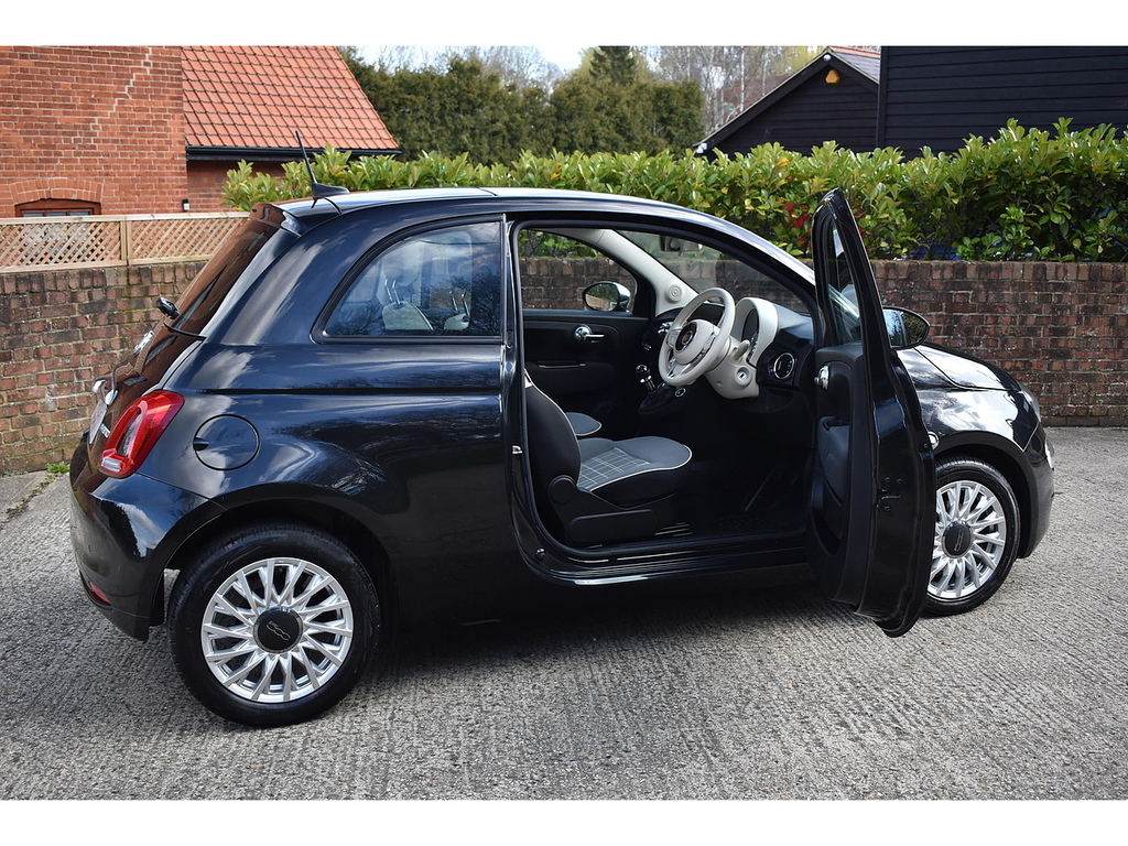 Fiat 500 Mhev Lounge LK70GVX Black #3