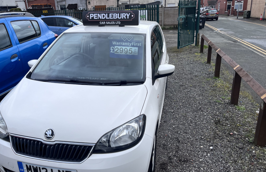 Skoda Citigo Hatchback MW12LNE Black #3
