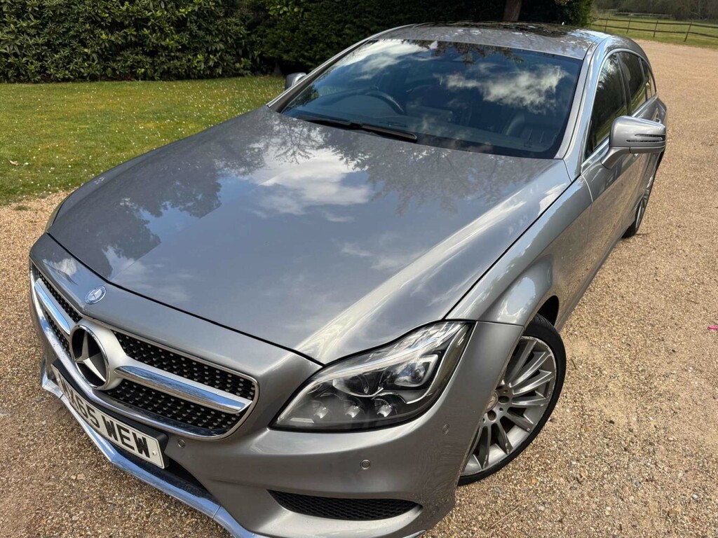 Mercedes-Benz CLS 220 Amg Line Premium Bluetec MX65WEW Silver #4