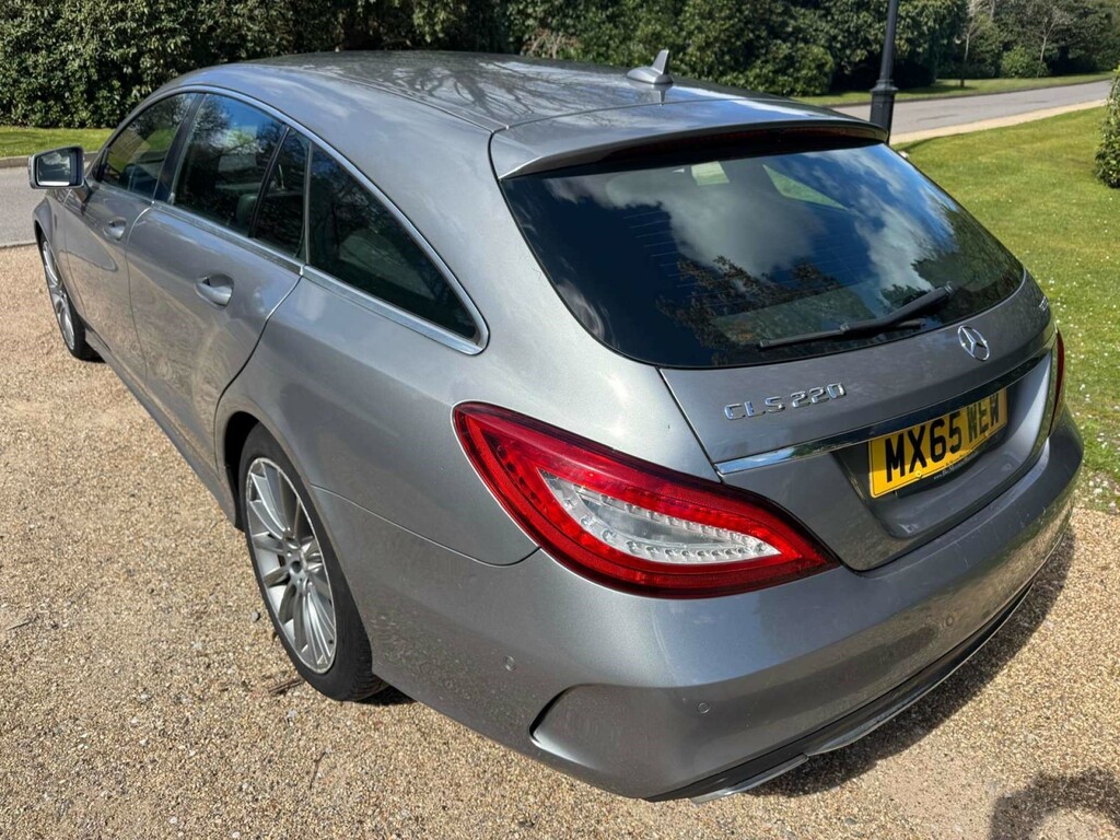 Mercedes-Benz CLS 220 Amg Line Premium Bluetec MX65WEW Silver #6