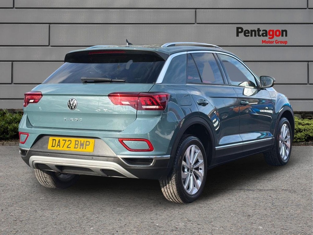 Volkswagen T-Roc 1.5 Tsi Style Suv Dsg Euro 6 Ss 150 DA72BWP Blue #4