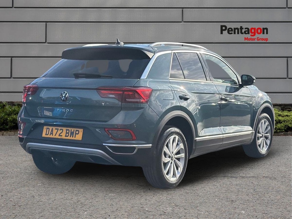 Volkswagen T-Roc 1.5 Tsi Style Suv Dsg Euro 6 Ss 150 DA72BWP Blue #2