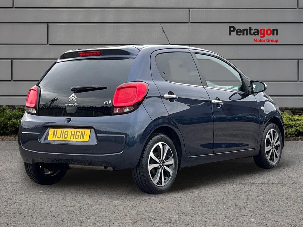 Citroen C1 1.0 Vti Flair Hatchback Etg5 Euro 6 72 Blue #4