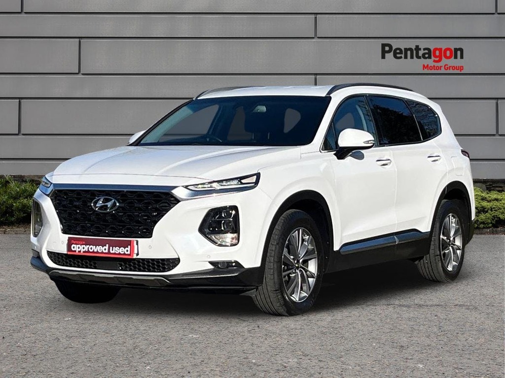 Hyundai Santa Fe Santa Fe Estate 2.2 Crdi Premium 4Wd Au YN68ZFV White #3