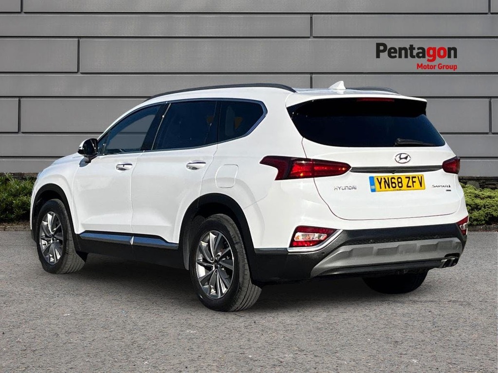 Hyundai Santa Fe Santa Fe Estate 2.2 Crdi Premium 4Wd Au YN68ZFV White #2