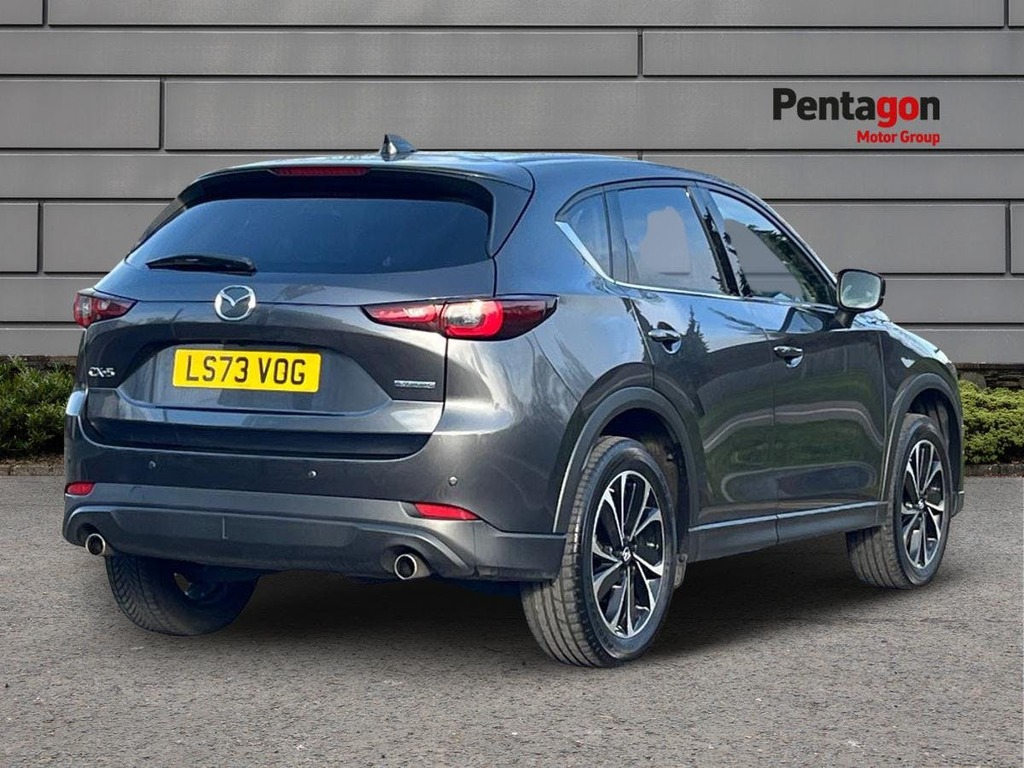 Mazda CX-5 2.0 E Skyactiv G Mhev Exclusive Line Suv Petro LS73VOG Grey #4