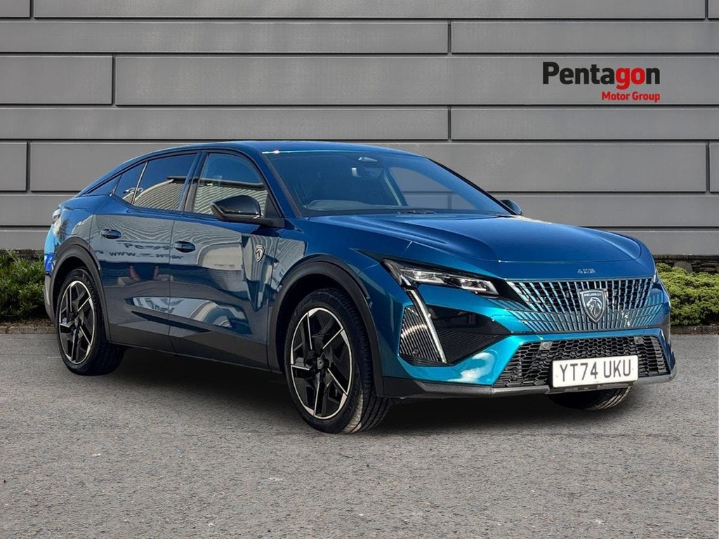 Peugeot 408 1.6 12.4Kwh Gt Fastback Plug In Hybrid Blue