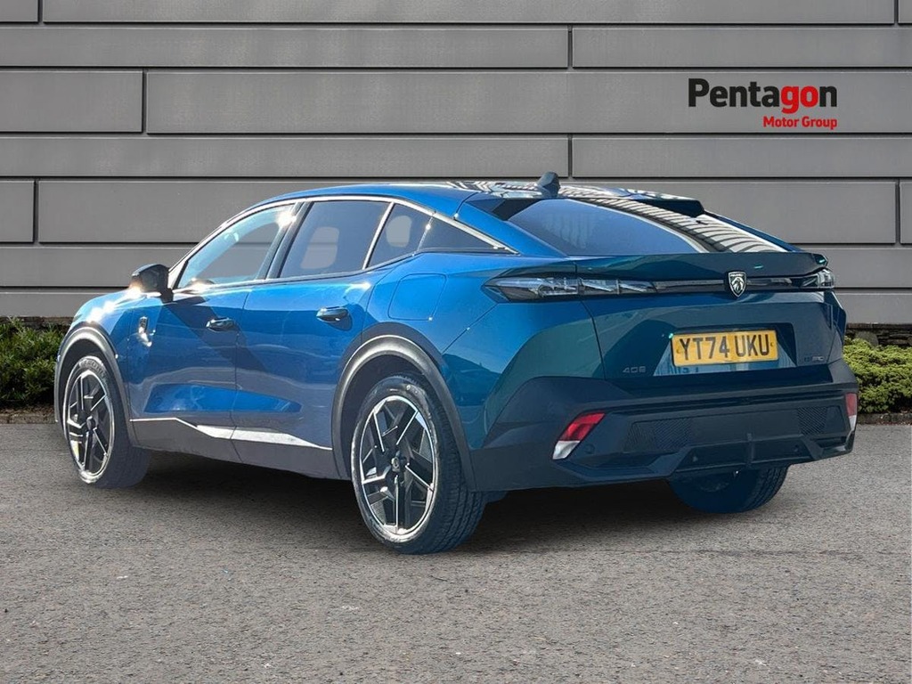 Peugeot 408 1.6 12.4Kwh Gt Fastback Plug In Hybrid YT74UKU Blue #2