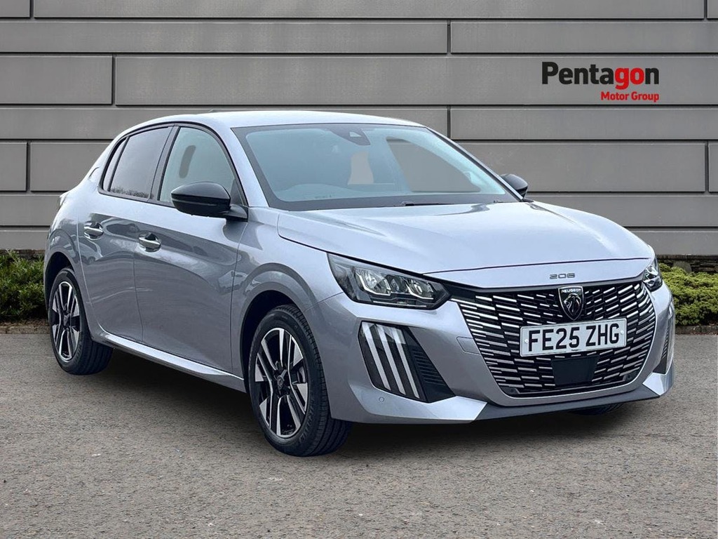 Peugeot 208 1.2 Hybrid Allure Hatchback Hybrid E Ds Grey