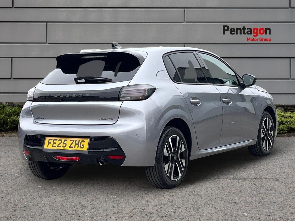 Peugeot 208 1.2 Hybrid Allure Hatchback Hybrid E Ds Grey #4