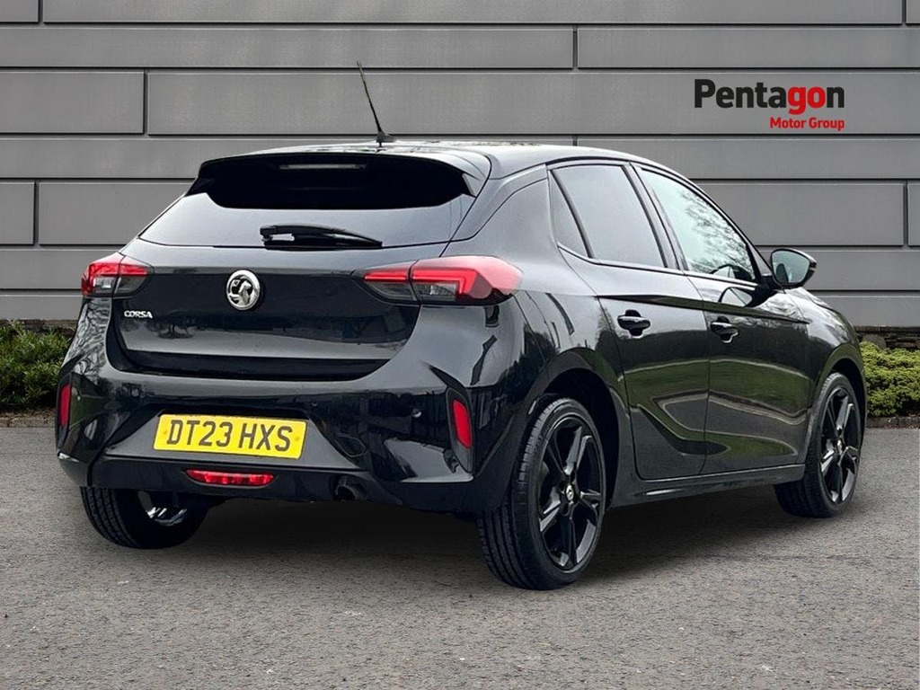 Vauxhall Corsa 1.2 Gs Hatchback Euro 6 75 Ps DT23HXS Black #4