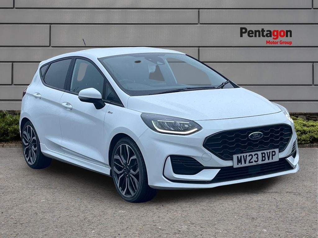 Ford Fiesta 1.0T Ecoboost St Line X Hatchback Manua White