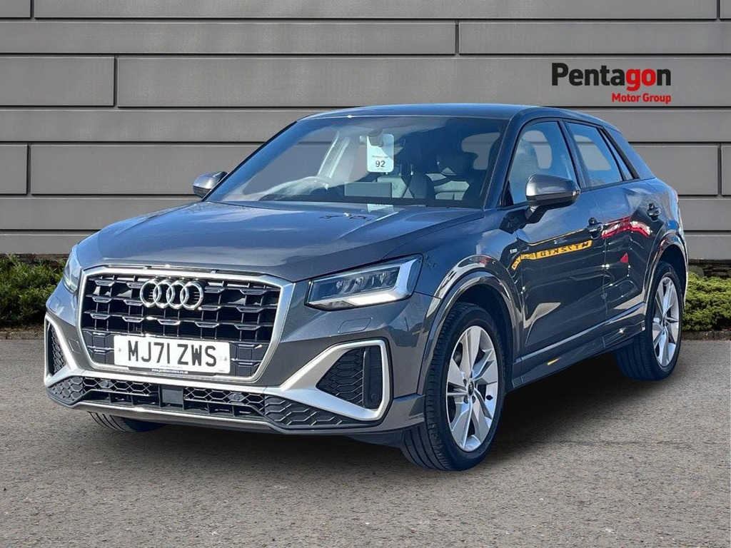 Audi Q2 1.0 Tfsi 30 S Line Suv Euro 6 S MJ71ZWS Silver #3