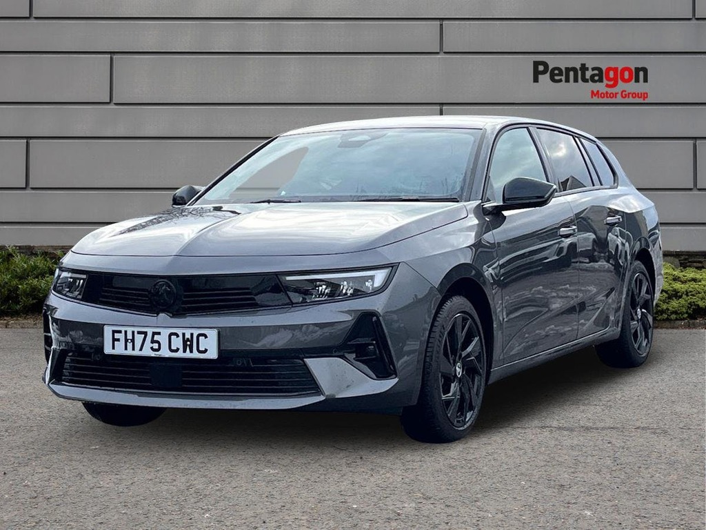 Vauxhall Astra Sports Tourer Astra 1.2 Turbo 130 Gs FH75CWC Grey #3