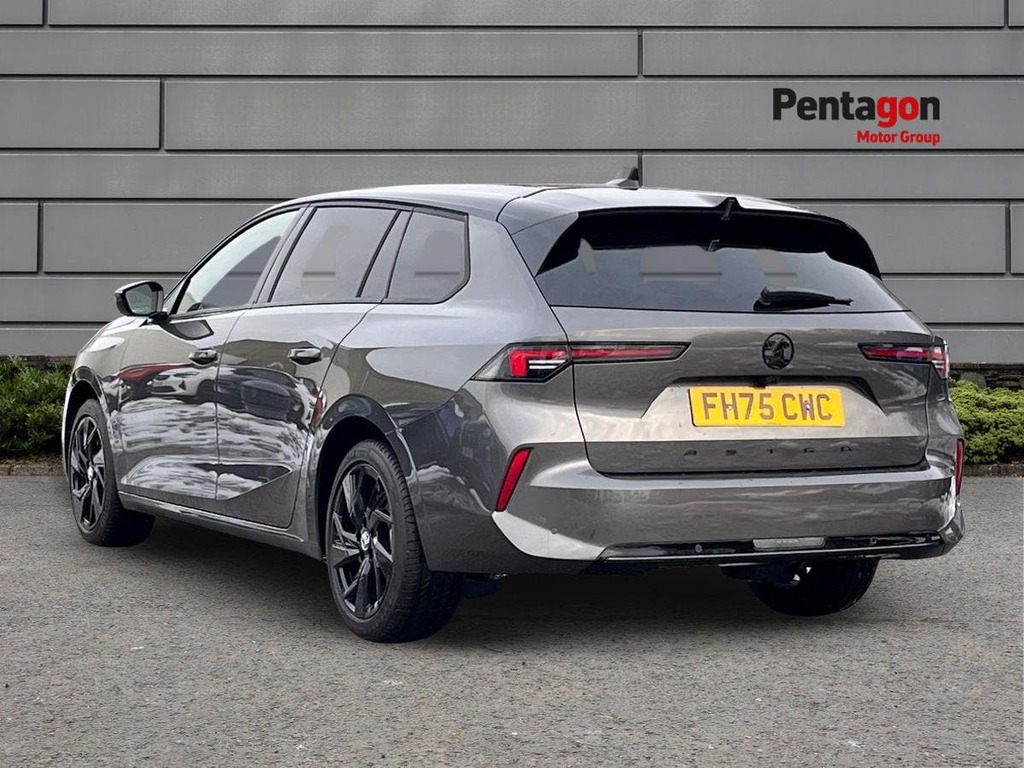 Vauxhall Astra Sports Tourer Astra 1.2 Turbo 130 Gs FH75CWC Grey #2
