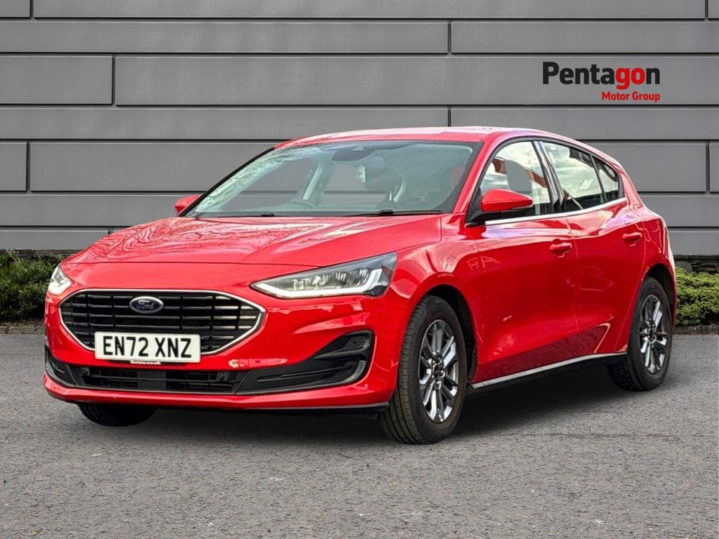 Ford Focus 1.0T Ecoboost Titanium Hatchback EN72XNZ Red #3