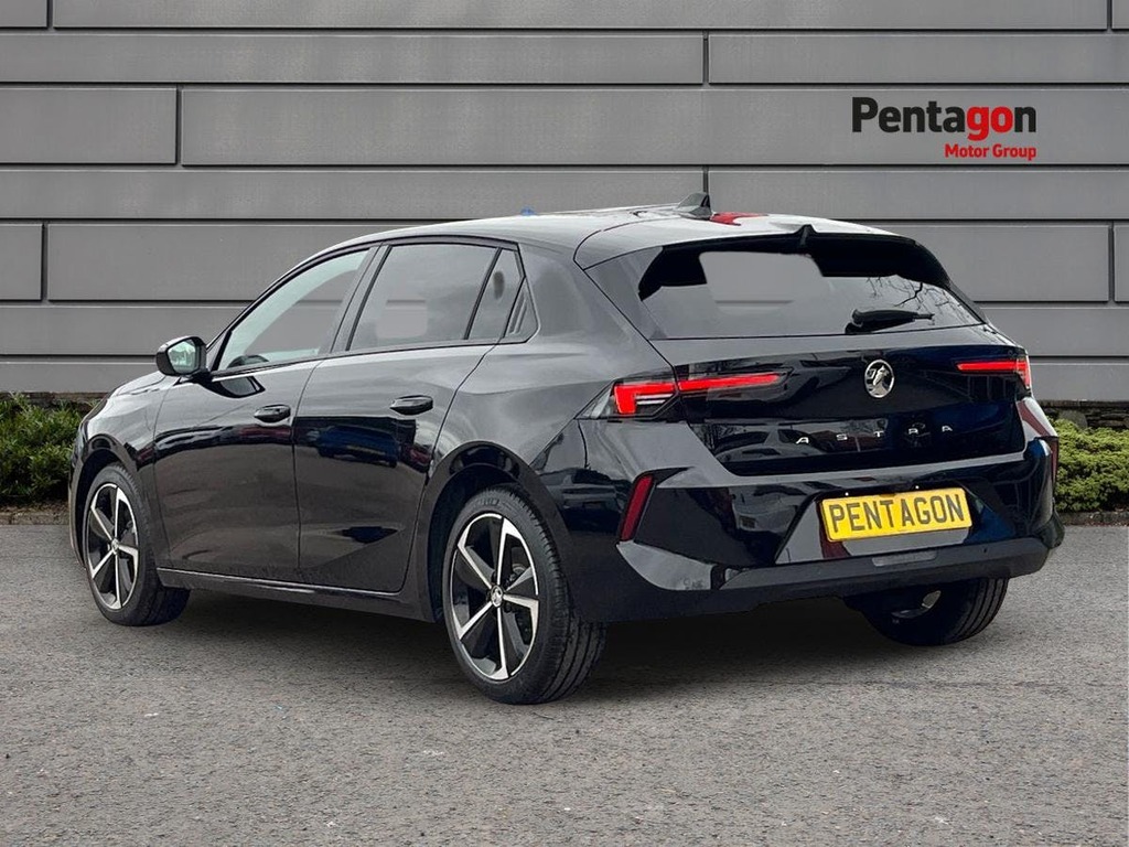 Vauxhall Astra 1.2 Turbo Griffin Hatchback Euro FG26OGU Black #2