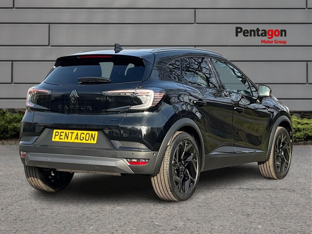 Renault Captur 1.6 E Tech Esprit Alpine Suv Hybrid Aut Black #4