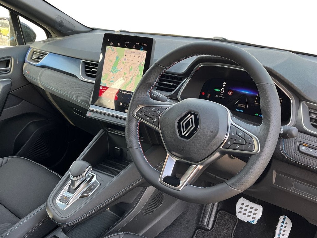 Renault Captur 1.6 E Tech Esprit Alpine Suv Hybrid Aut Black #5