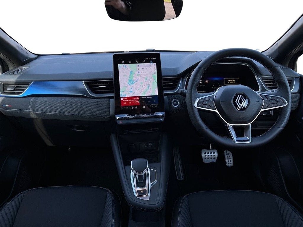 Renault Captur 1.6 E Tech Esprit Alpine Suv Hybrid Aut Black #6