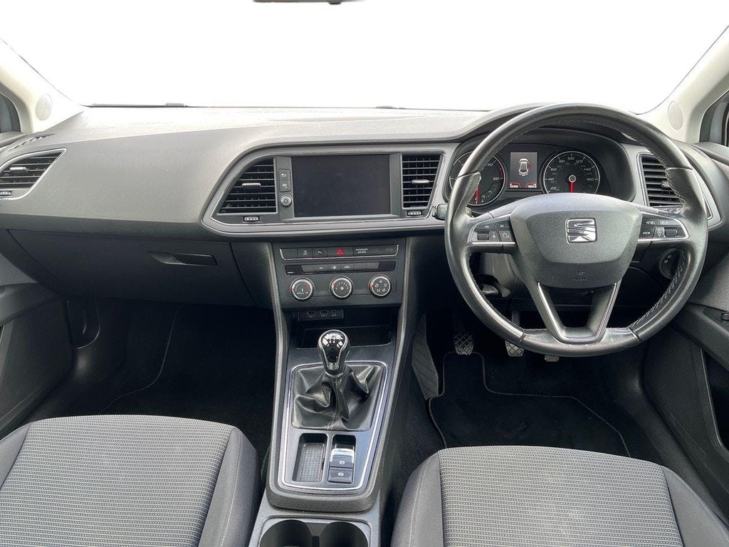 Seat Leon 1.6 Tdi Se Dynamic Estate Euro 6 Silver #6