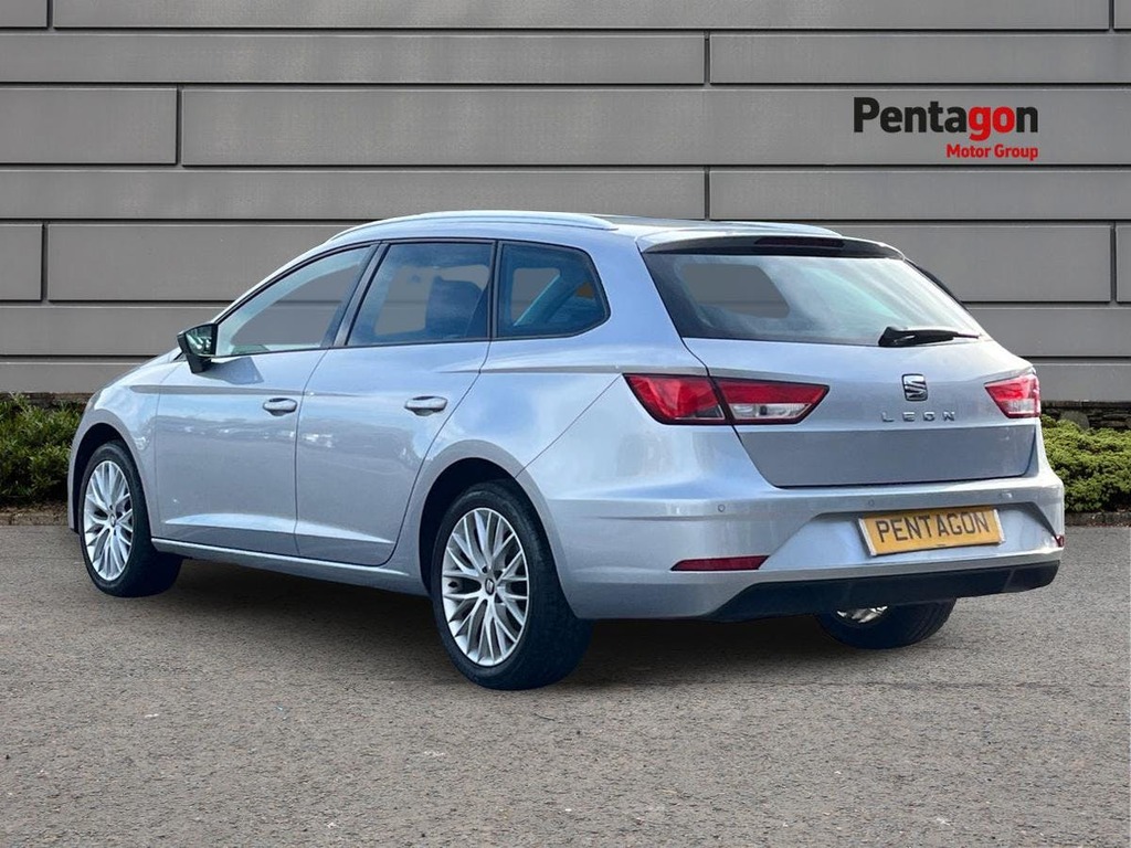 Seat Leon 1.6 Tdi Se Dynamic Estate Euro 6 Silver #2
