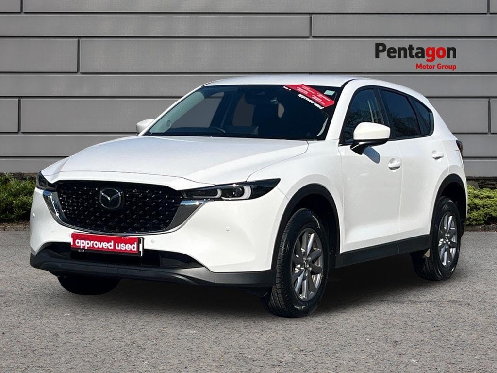 Mazda CX-5 2.0 E Skyactiv G Mhev Centre Line Suv M LS74AYX White #3