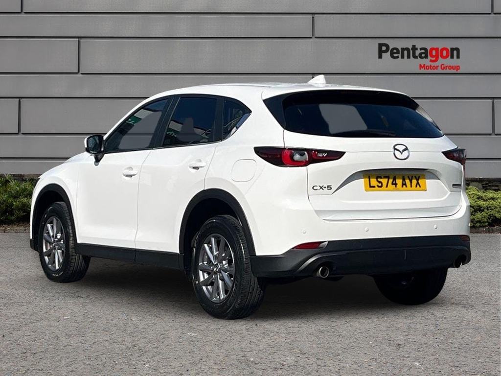 Mazda CX-5 2.0 E Skyactiv G Mhev Centre Line Suv M LS74AYX White #2